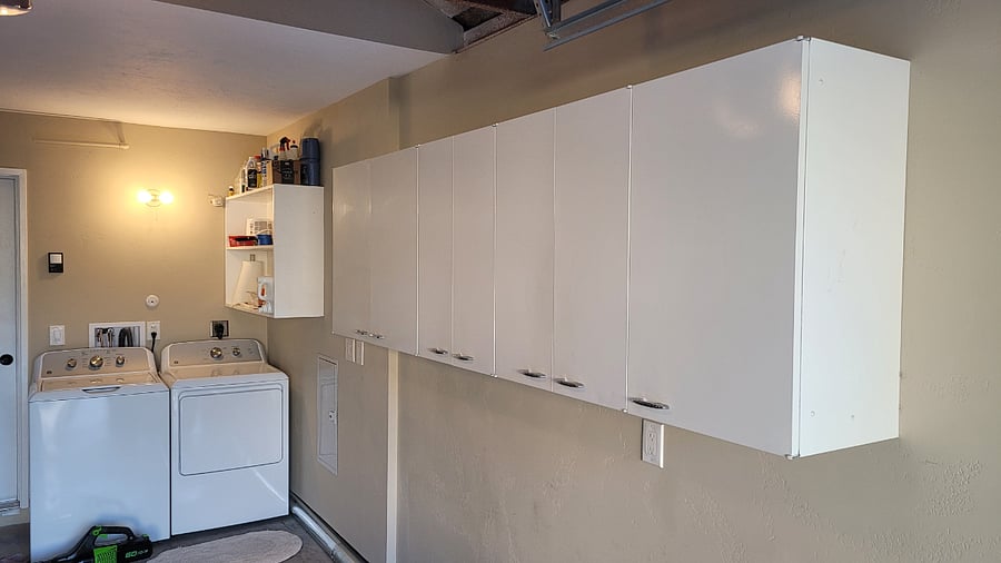 Additional Storage Cabinets in Garage