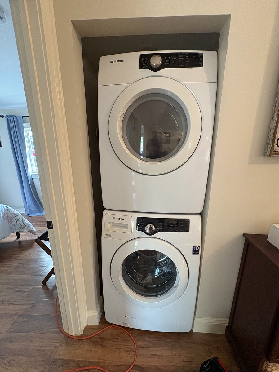 Convenient in house washer and dryer