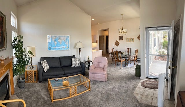 Living room panorama