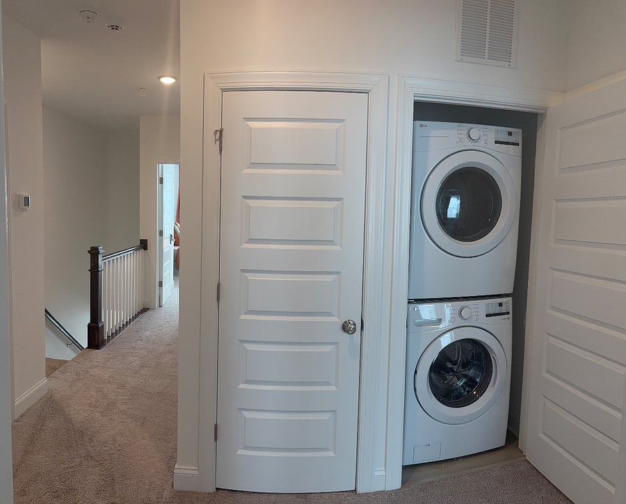 Shared in unit laundry