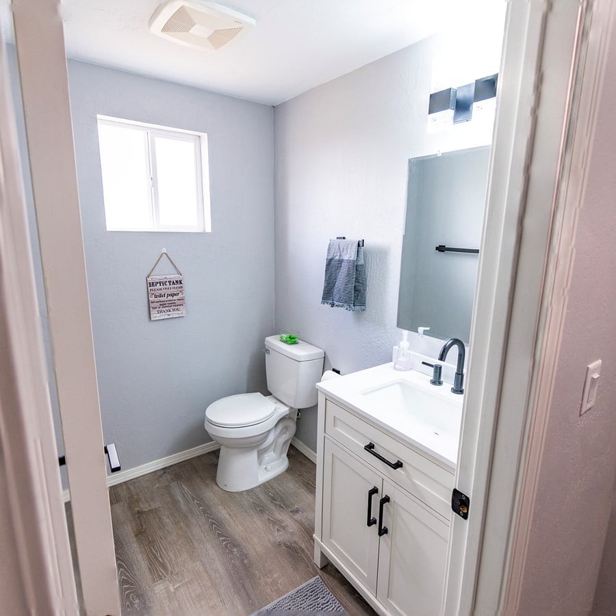 Upstairs Half-Bathroom