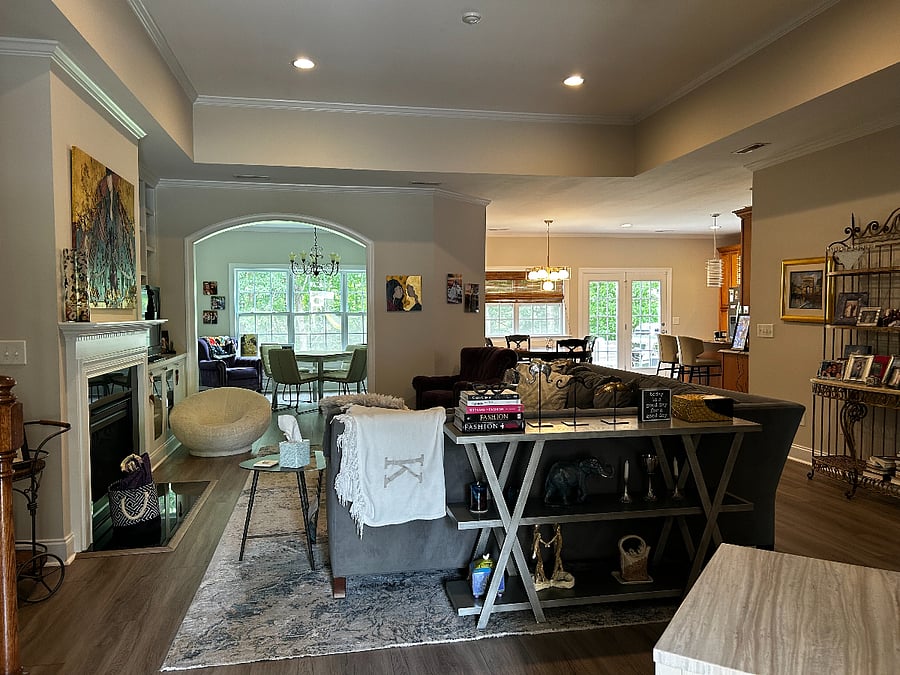 The main living space
