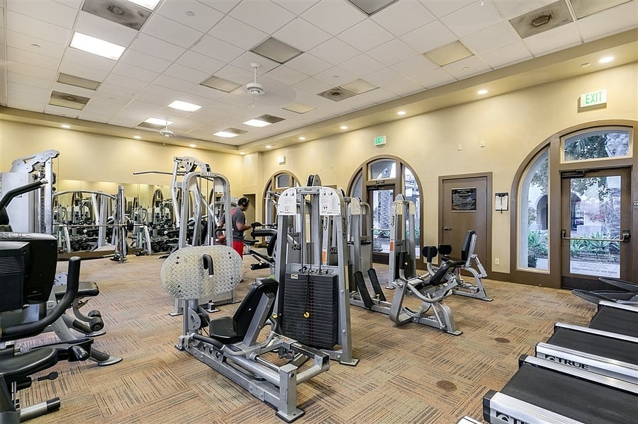 Community gym open daily from 5AM to 10PM