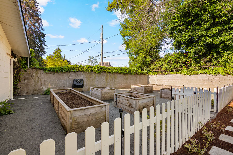 We are just waiting on our flowers to bloom from the seed we planted in the cutting garden.