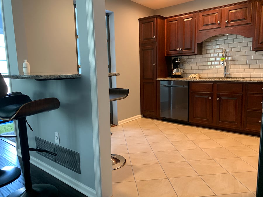 Breakfast bar