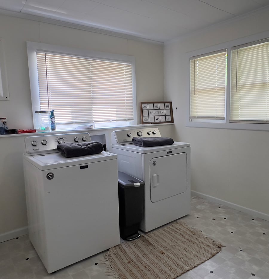 laundry area