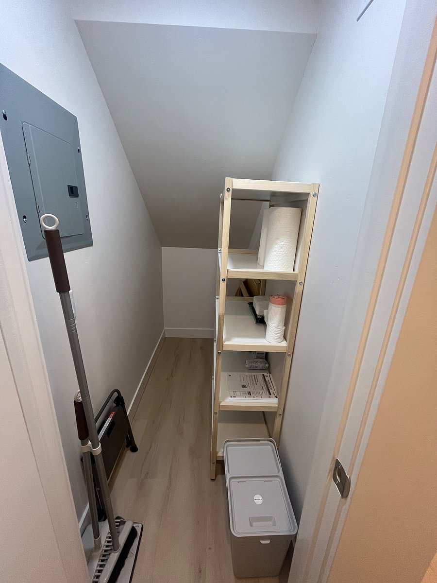 Pantry with storage and back stock