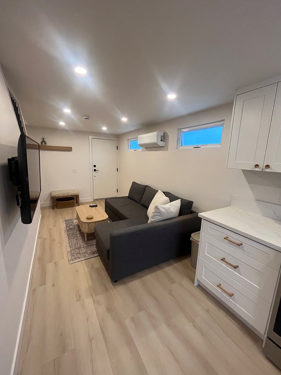 View of great room from kitchen