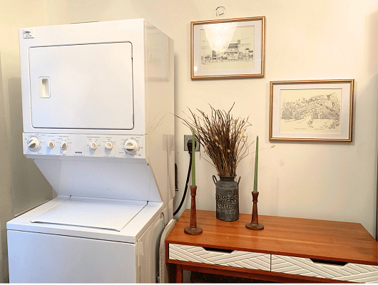 In-unit washer and dryer