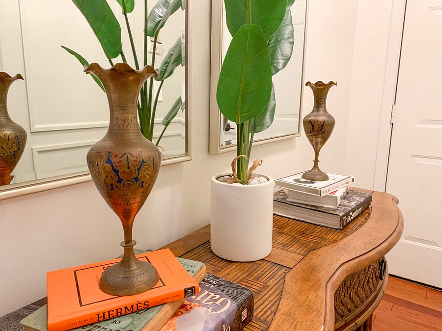 The front entrance features antiques and unique finds from Savannah
