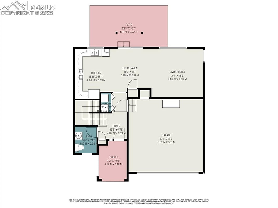main level floorplan