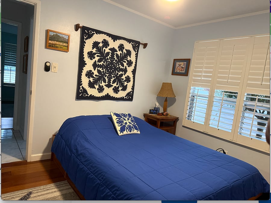 We call this, "The Blue" room.