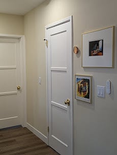 Hall to office and bedroom two