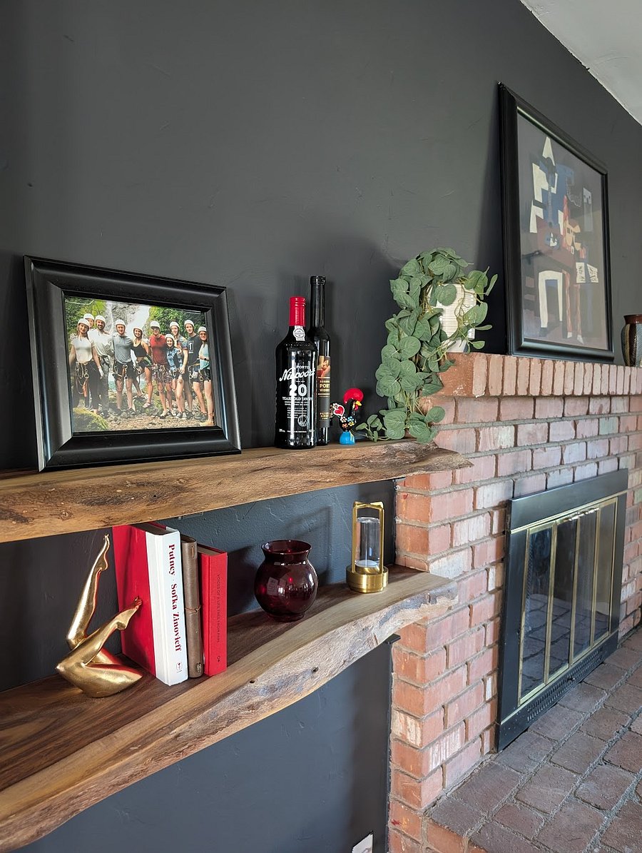 Custom Arizona Sissou tree shelving