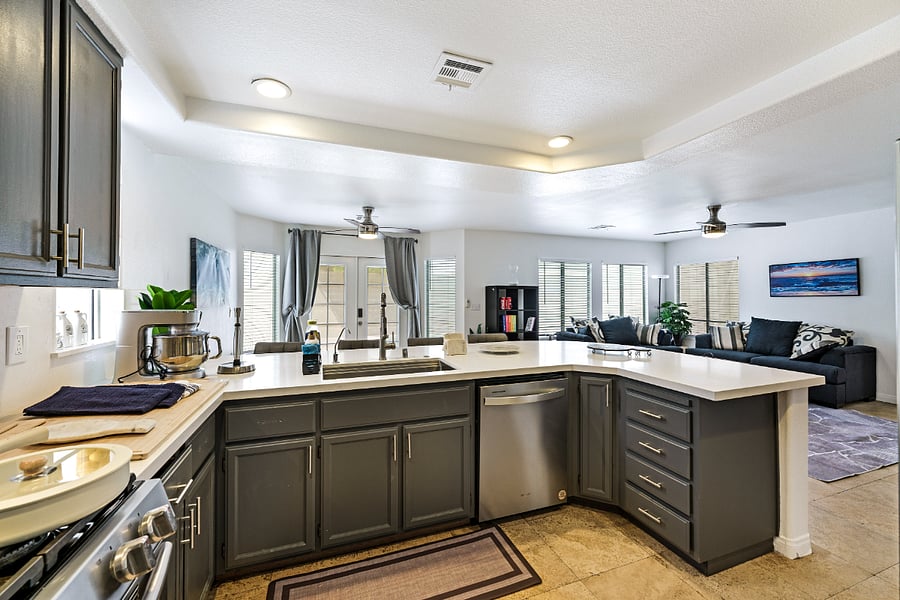 Fully Stocked Kitchen