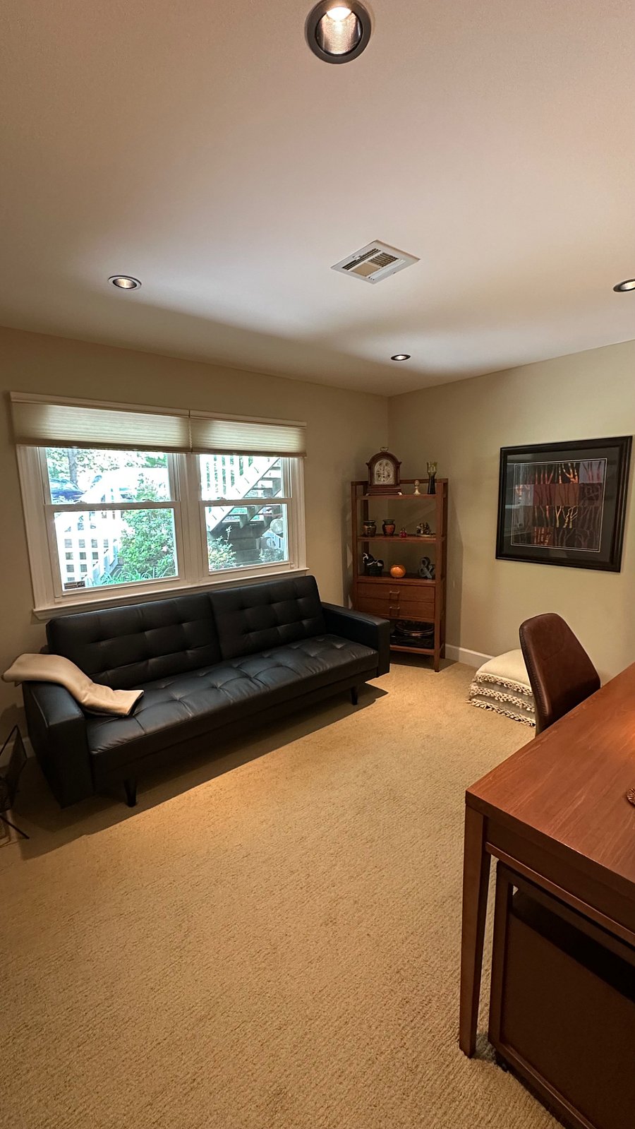 Office/Second Bedroom - Couch Folds Down To Twin Bed