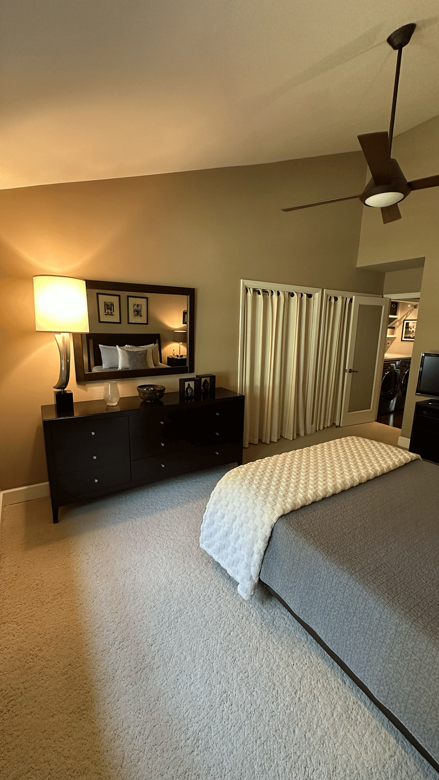 Primary Bedroom and Closet Area