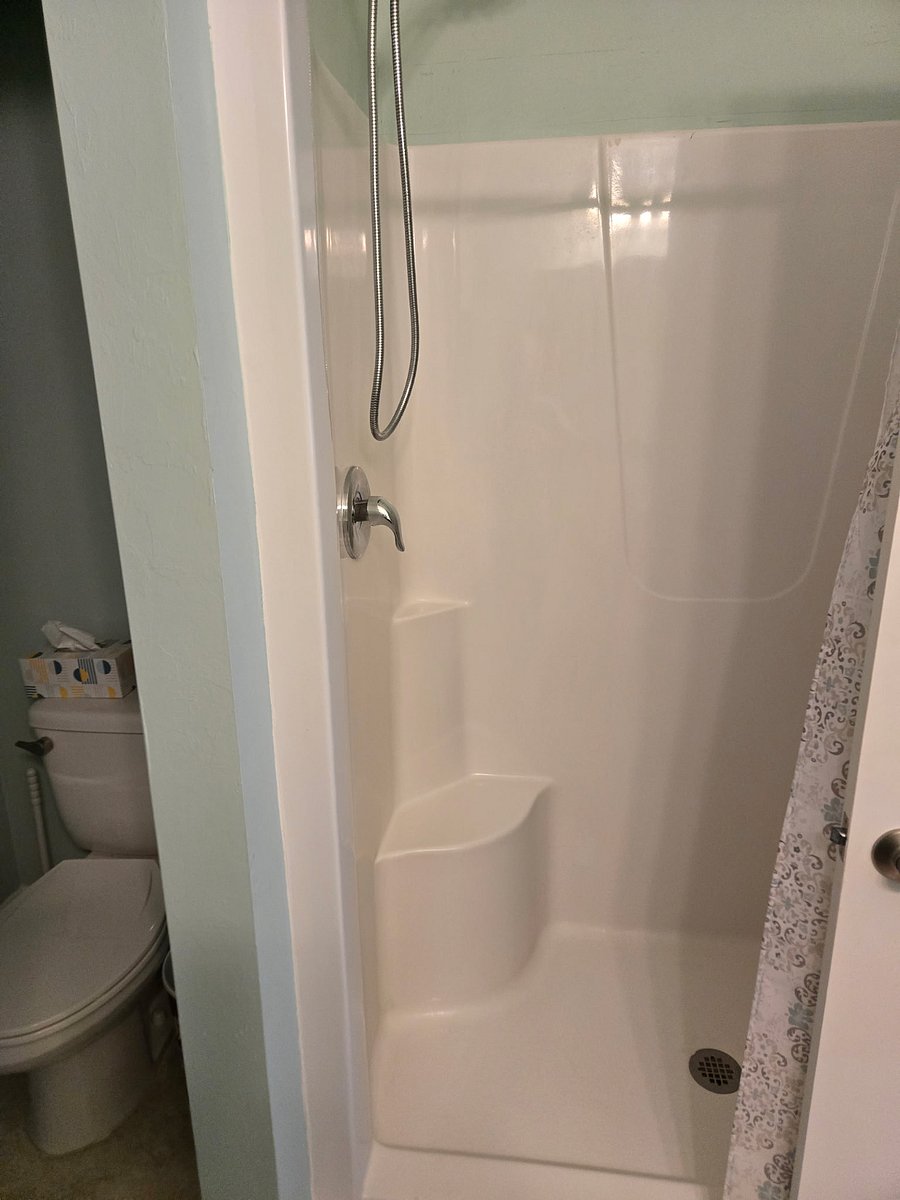 Sit in shower
