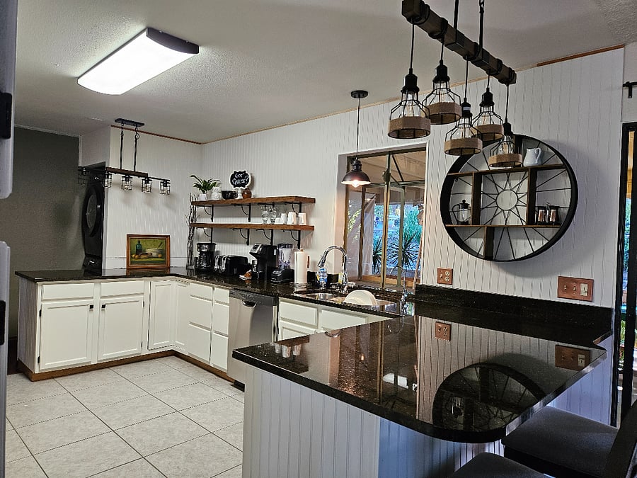 Main floor kitchen