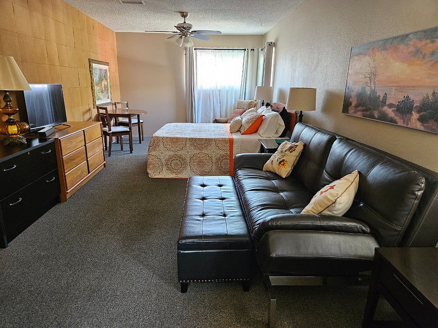 Futon in Master suite