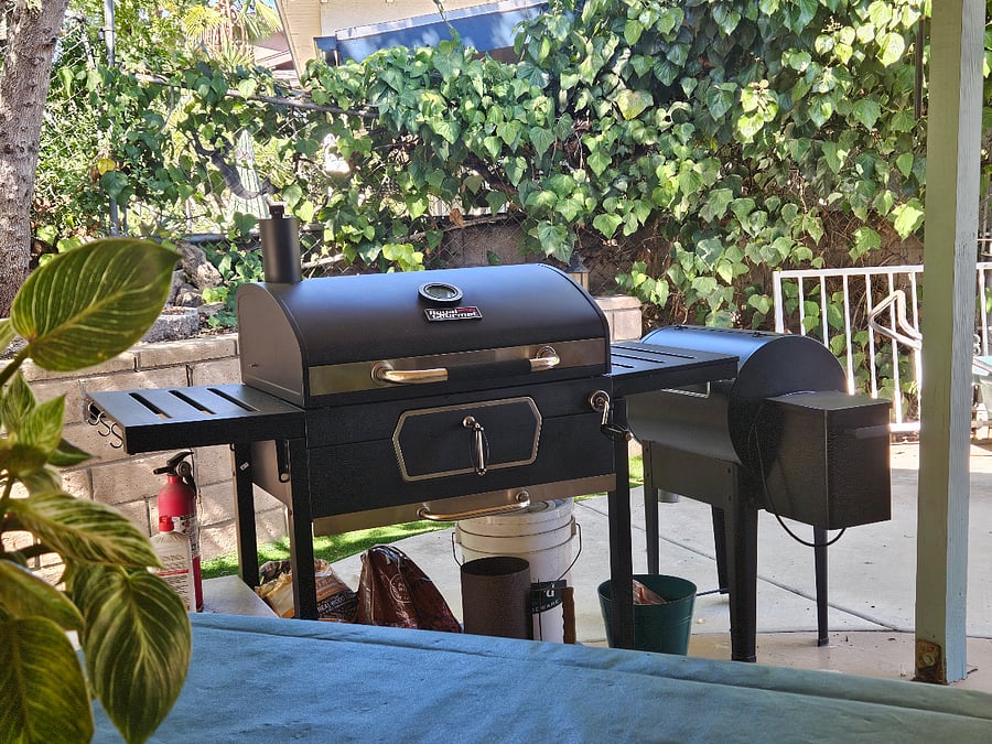 Patio BBQ and smoker