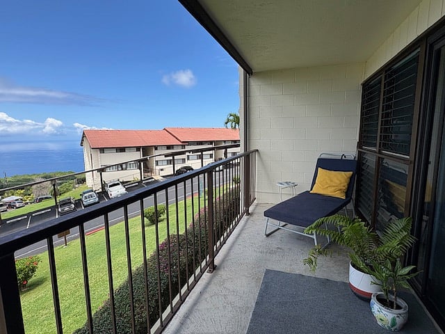 Lounge chair on lanai