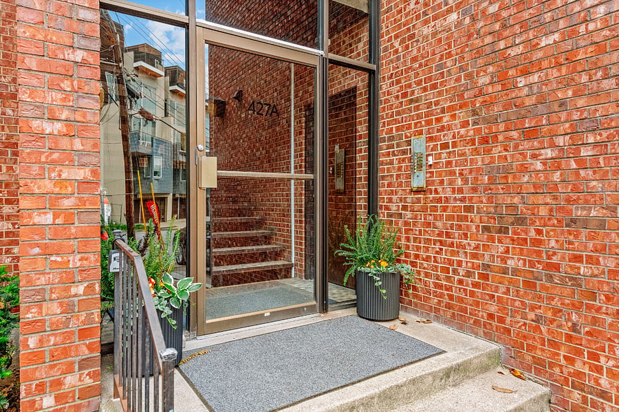 Secure Front Entrance