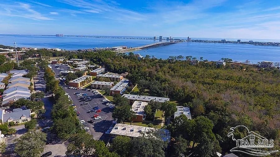 Aerial view of Bahama Bay Complex