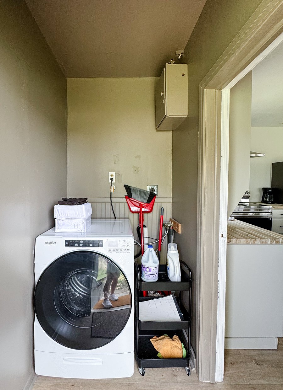 Laundry Room with Washer/Dryer Combo Unit