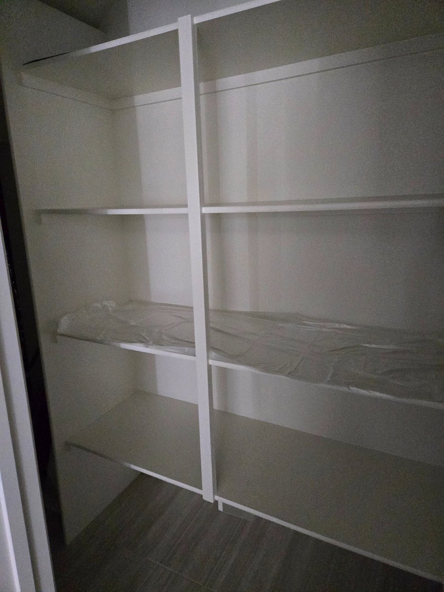 Spacious pantry with tons of storage