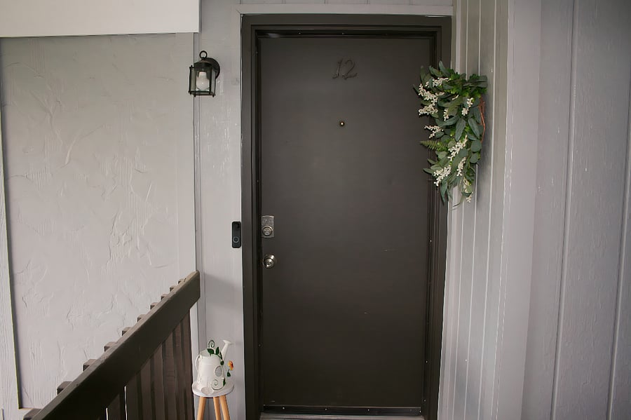 Outside Door to enter the condo