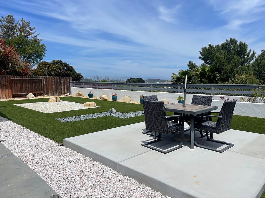 Back patio