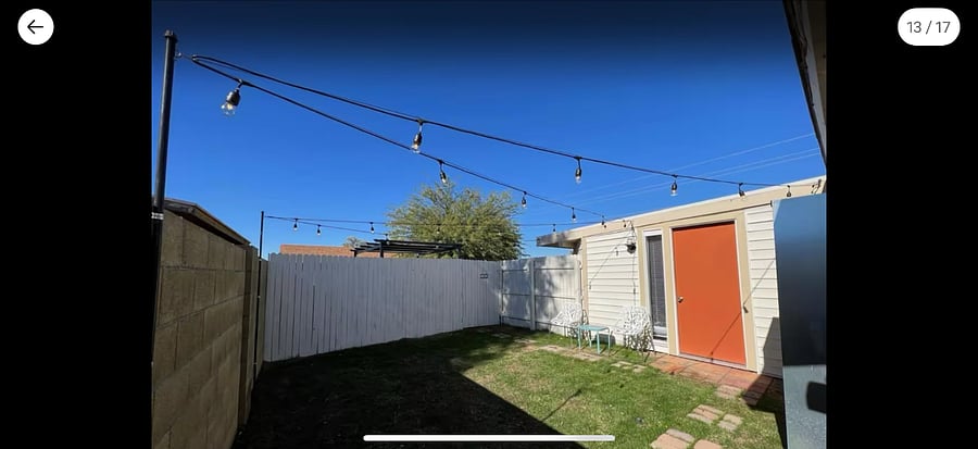 Private outdoor space