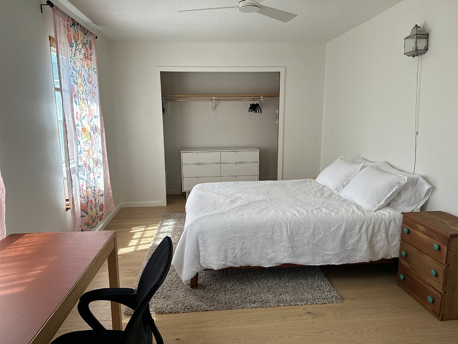 Master bedroom with private bath