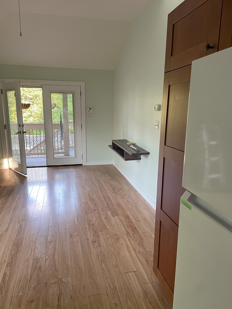 Living room and front door