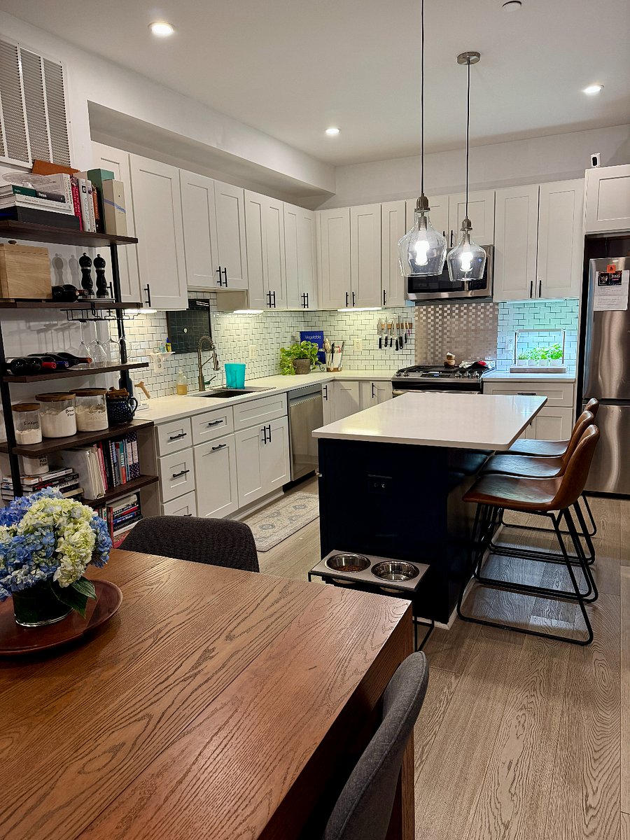 Kitchen and dining room