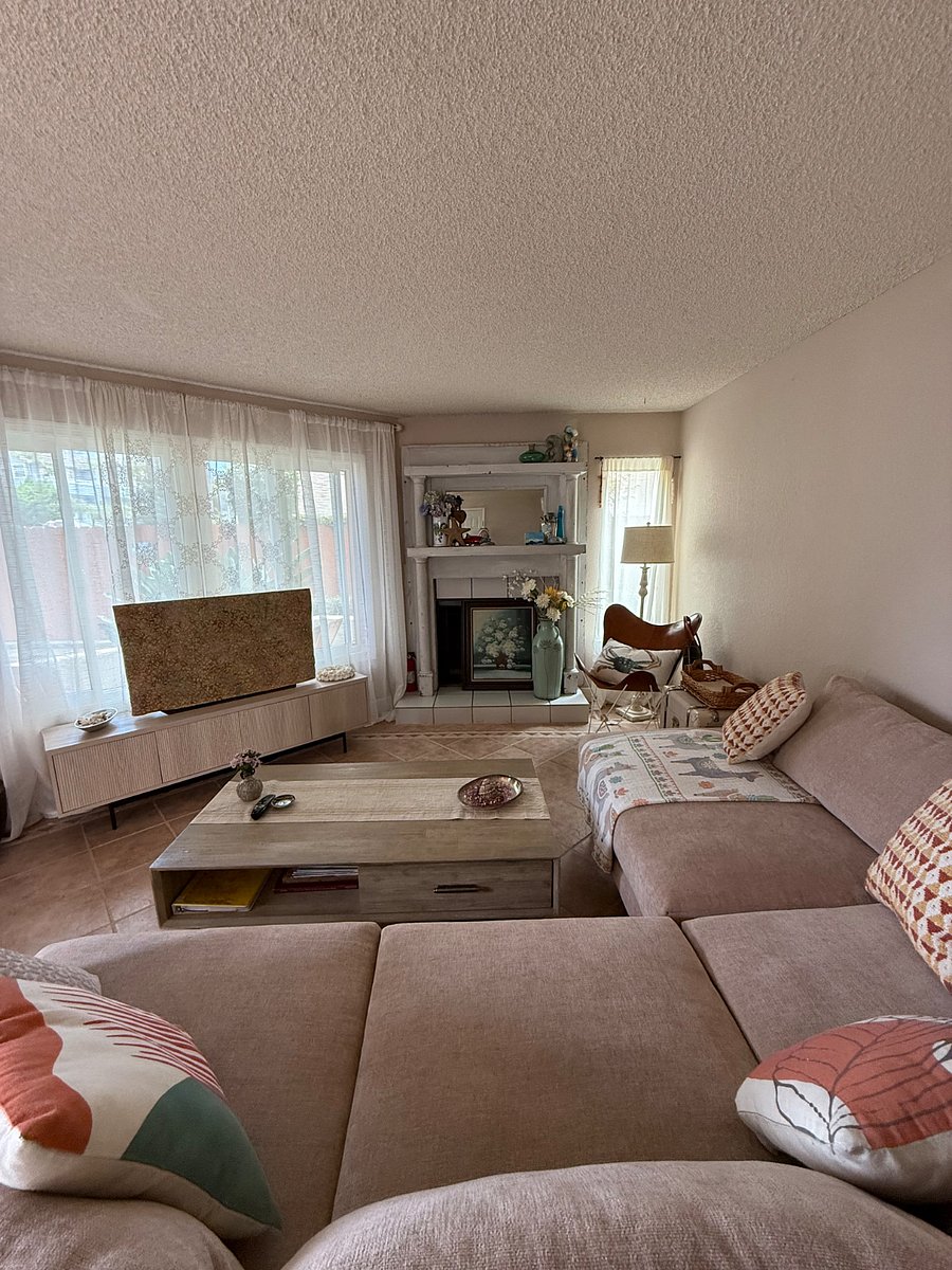 Living room with TV