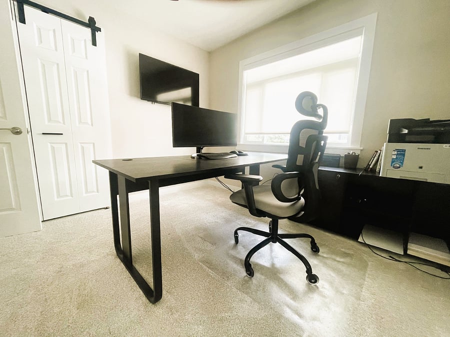 Upstairs Office with TV