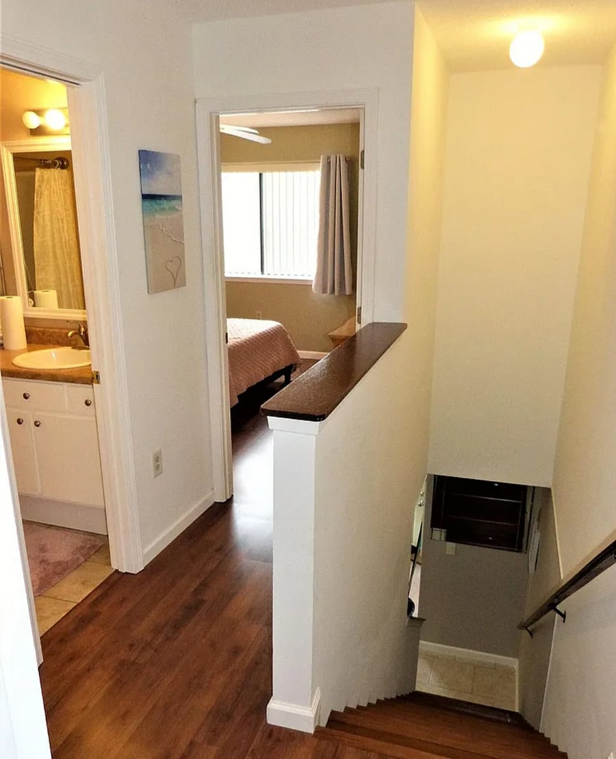 Upstairs hall.