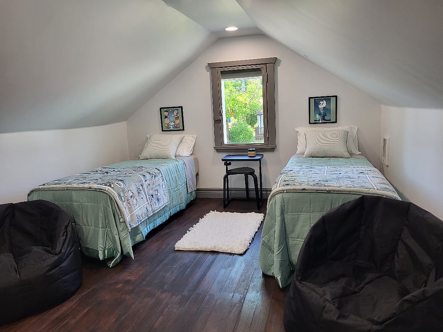 Bedroom #1: Queen pillow-top memory foam bed