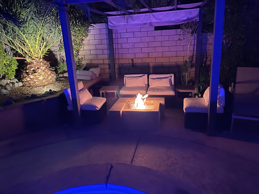 Glass Fire Pit