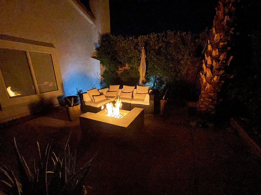Second Glass Fire Pit