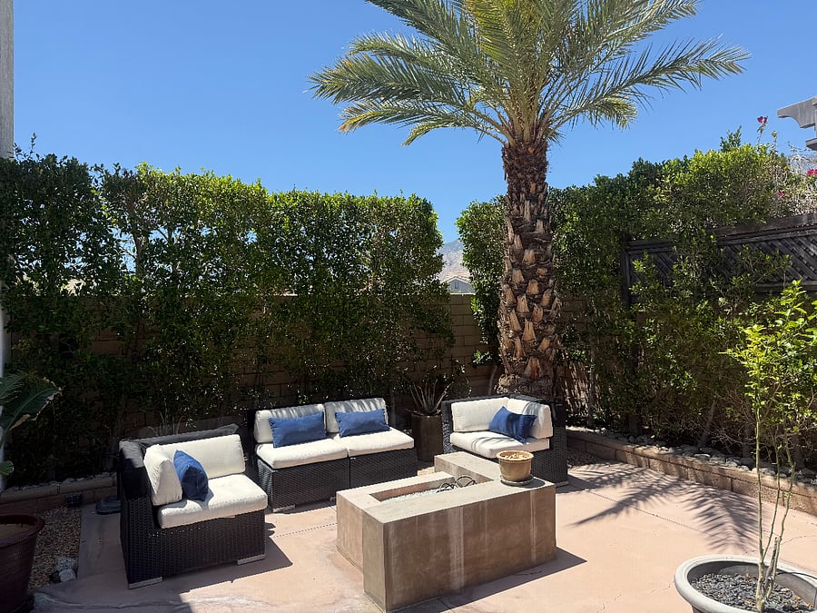 More Seating and Fire Pit