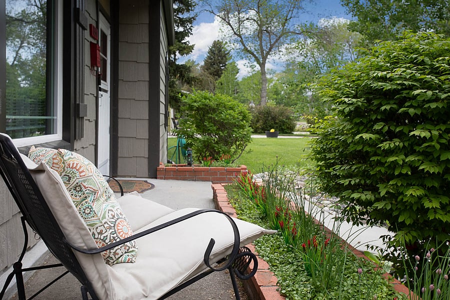 Front porch bench