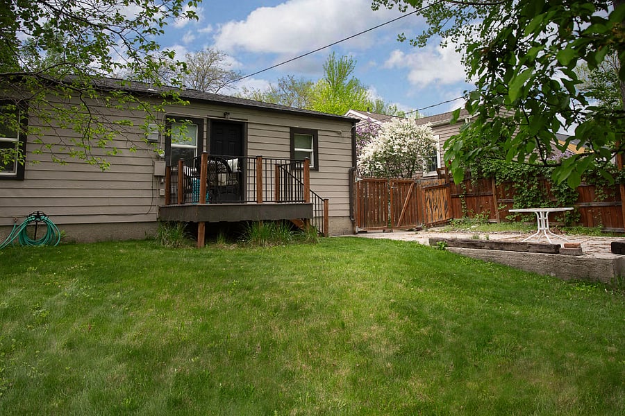 Back yard