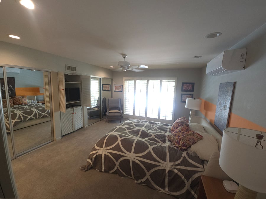 Bedroom 1 with queen bed