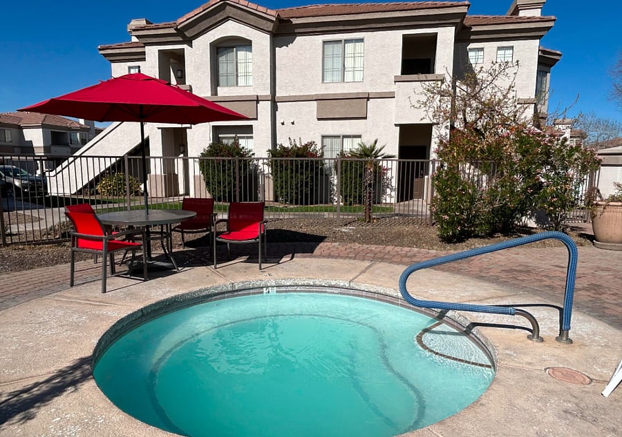 Community hot tub.