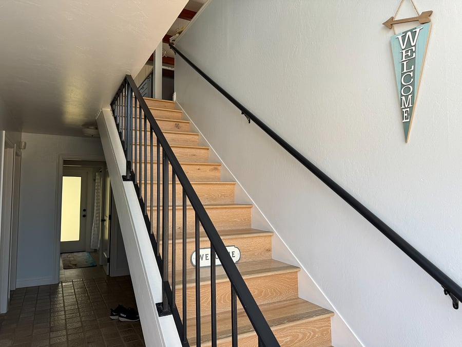 Main entrance stairs