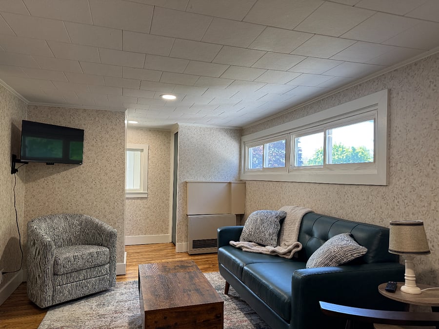 Hardwood Floors and new furniture