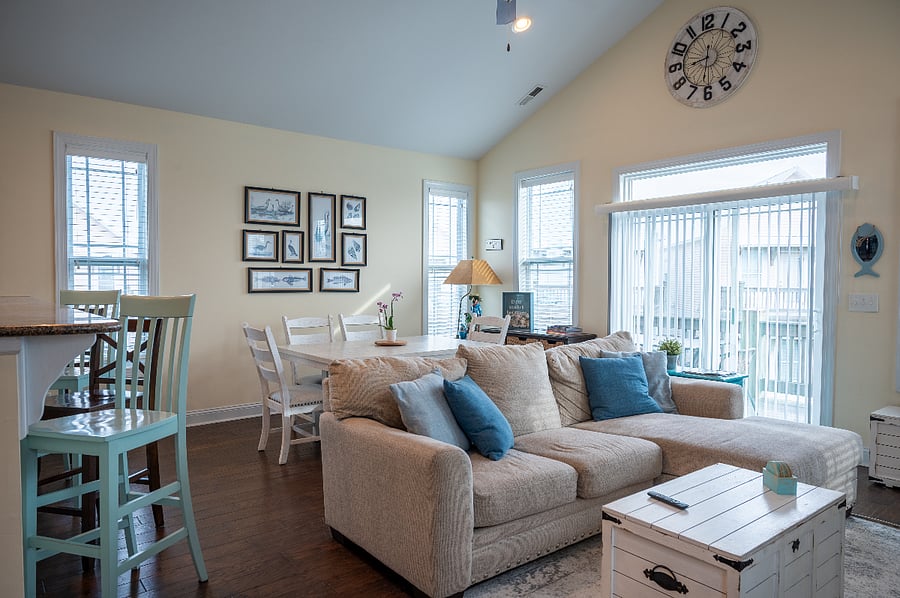 Living Room and Dining Area - 3rd Floor